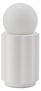 Stolní lampa Lindby, Nielson, Bílá, Obývací pokoj, Sádra / Hlína, Moderní