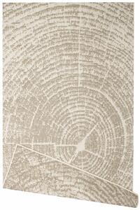 Balta Kusový koberec sysalový oboustranný Brussels 205527/10620 Kmen Stromu Dřevo béžový krémový Rozměr: 160x230 cm
