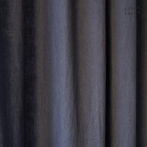 Tmavě šedý závěs 140x330 cm Night Time – Linen Tales
