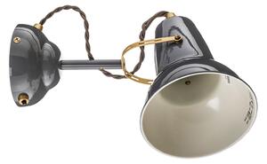 Nástěnná Svítidla Anglepoise, Original 1227 Brass, stmívatelné, Šedá, Obývací pokoj, Kov, Industriální design
