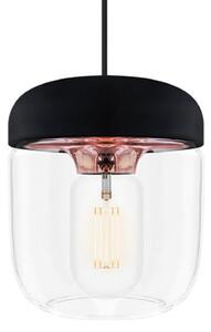 Závěsná svítidlo UMAGE, Acorn, stmívatelné, Černá, Obývací pokoj, Sklo, Design