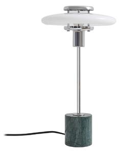 Stolní lampa Lindby, Branford, Bílá, Obývací pokoj, Sklo, Vintage