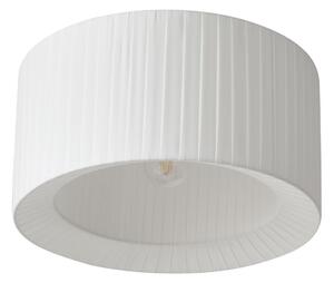 Stropní Lampa Lindby, Virelle, stmívatelné, Bílá, Obývací pokoj, Tkanina / Textil