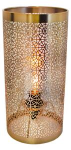 Stolní lampa By Rydéns, Hermine, Zlatá / mosazná, Obývací pokoj, Kov, Marocký