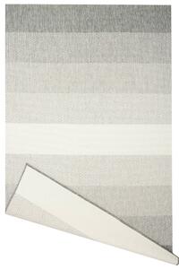 Balta Kusový koberec sysalový oboustranný Brussels 205248/10010 Pruhy Silver stříbrný šedý Rozměr: 120x170 cm