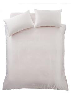 Růžové saténové povlečení na dvoulůžko/prodloužené 230x220 cm Silky Soft – Catherine Lansfield