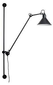 Nástěnná Svítidla Lampe Gras, Černá, Obývací pokoj, Kov, Industriální design