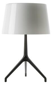 Stolní lampa Foscarini, stmívatelné, Bílá, Hliník