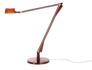 Stolní lampa Kartell, stmívatelné, Oranžová, Obývací pokoj, Hliník
