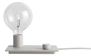 Stolní lampa Muuto, Šedá, Obývací pokoj, Hliník, Design