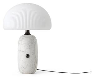 Stolní lampa Vipp, stmívatelné, Bílá, Obývací pokoj, Sklo