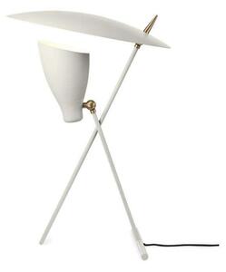 Stolní lampa Warm Nordic, Silhouette, Bílá, Obývací pokoj, Kov, Design