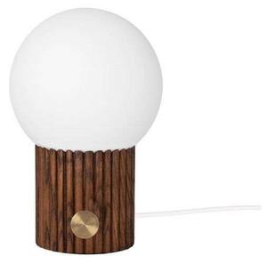 Stolní lampa Globen Lighting, Dřevo, Ložnice, Sklo