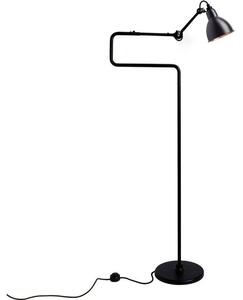 Stojací Lampa Lampe Gras, Černá, Obývací pokoj, Kov