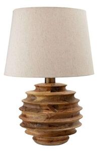 Stolní lampa Bloomingville, Béžová, Obývací pokoj, Dřevo