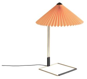 Stolní lampa HAY, stmívatelné, Oranžová, Obývací pokoj, Tkanina / Textil