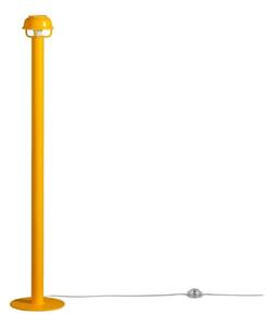 Stojací Lampa Artek, Oranžová, Obývací pokoj, Hliník
