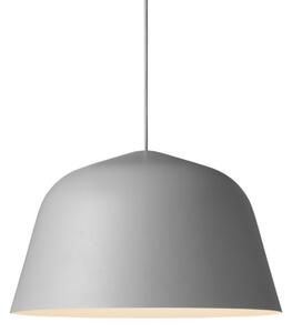 Závěsná svítidlo Muuto, Šedá, Jídelna, Hliník