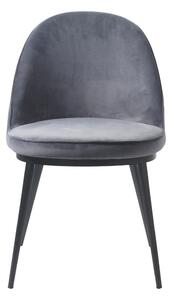 Šedá jídelní židle Gain – Unique Furniture