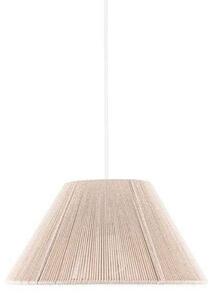 Závěsná svítidlo Globen Lighting, Béžová, Jídelna, Tkanina / Textil
