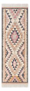 Šedý ručně tkaný jutový běhoun 80x200 cm Roya Parsa – Elle Decoration