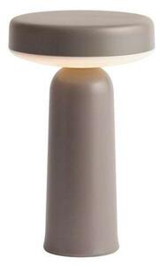 Stolní lampa Muuto, stmívatelné, Béžová, Obývací pokoj, Plast