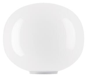 Stolní lampa Lodes, stmívatelné, Bílá, Obývací pokoj, Sklo