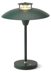 Stolní lampa Halo Design, stmívatelné, Zelená, Obývací pokoj, Kov