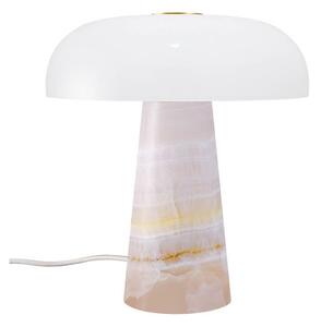 Stolní lampa DFTP by Nordlux, Glossy, Pudrová, Obývací pokoj, Mramor, Skandinávský