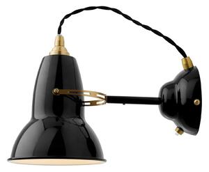 Nástěnná Svítidla Anglepoise, Original 1227 Brass, stmívatelné, Černá, Obývací pokoj, Kov, Industriální design