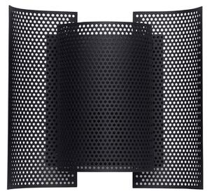 Nástěnná Svítidla Northern, Butterfly perforated, stmívatelné, Černá, Obývací pokoj, Kov, Design