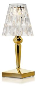 Venkovní svítidla Kartell, Battery, Zlatá / mosazná, Obývací pokoj, Plast, Design