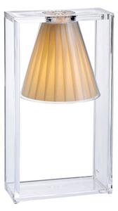 Stolní lampa Kartell, Light-Air, Transparentní, Obývací pokoj, Plast, Design