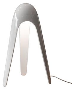 Stolní lampa Martinelli Luce, Cyborg, Bílá, Obývací pokoj, Kov, Design