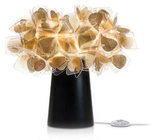 Stolní lampa Slamp, Clizia Mama Non Mama, Zlatá / mosazná, Obývací pokoj, Plast, Design