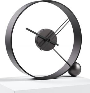 Mclocks Designové stolní hodiny Endless lacquered black/black 32cm