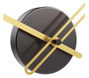 Mclocks Designové stolní hodiny Endless lacquered black/gold 32cm