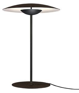 Stolní lampa MARSET, Ginger S, stmívatelné, Dřevo, Obývací pokoj, Dřevo, Design