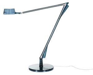 Stolní lampa Kartell, Aledin Dec, Modrá, Obývací pokoj, Plast, Moderní