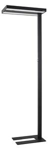 Stojací Lampa Arcchio, Logan Pro, stmívatelné, Černá, Pracovna, Hliník, Moderní