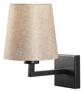 Černé/krémové nástěnné svítidlo ø 18 cm Profil – Opviq lights