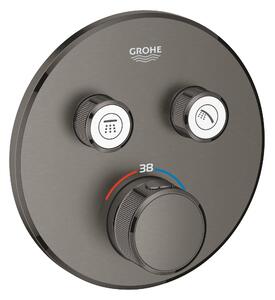 Grohe Grohtherm SmartControl vanová baterie pod omítku s termostatem Brushed Hard Graphite 29119AL0