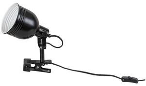 Retro kovová stolní lampa s klipem, Rabalux 3092 FLINT