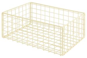 DEPOSIT Úložný kovový koš 30 x 20 cm - žlutá
