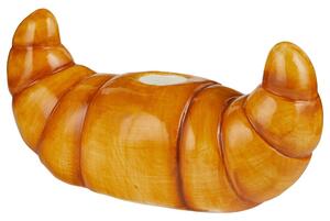 CROISSANT Svícen na dlouhou svíčku - hnědá