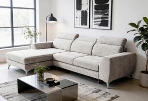 ROHOVÁ SEDAČKA, textil, pískové barvy Livetastic - Sedací soupravy, Online Only