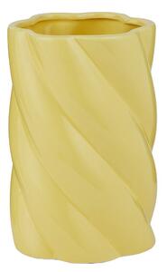 FUSILLI Váza 22 cm - žlutá