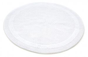 Koupelnový kobereček Keno Elips bílý B01