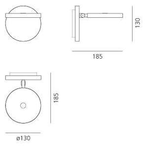 AR 1731020A Demetra bodové svítidlo - 3000K - bílá - ARTEMIDE