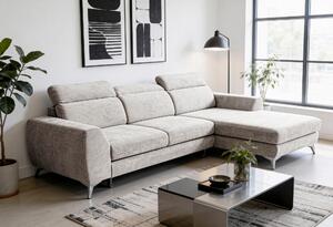 ROHOVÁ SEDAČKA, textil, pískové barvy Livetastic - Sedací soupravy, Online Only